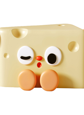 奶油风可爱芝士坐墩换鞋凳字