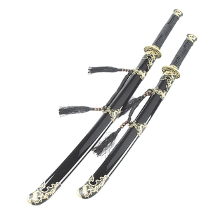 百兵堂高强度冷钢塑胶刀绣春刀训练习成人武术刀剑一体剑道未开刃