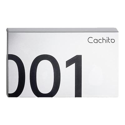 Cachito诱桃超薄001聚氨酯安全套超润玻尿酸避孕套裸感tt防刺铁盒