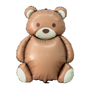 哑光卡通铝膜气球生日布置装饰宝宝满月百天儿童派对聚会装扮气球