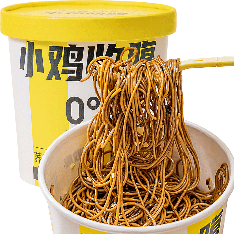 小鸡收腹8口味免煮冲泡荞麦桶面