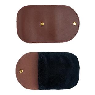 绒毛抛光擦鞋手套PVC仿羊毛绒清洁皮鞋抛光鞋油鞋擦耐用擦鞋神器