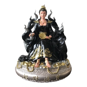 树脂九尾狐娘娘神像女狐男狐