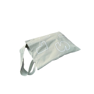 SunsetPark「slow」原创ins简约百搭彩色字母松弛感单肩帆布包