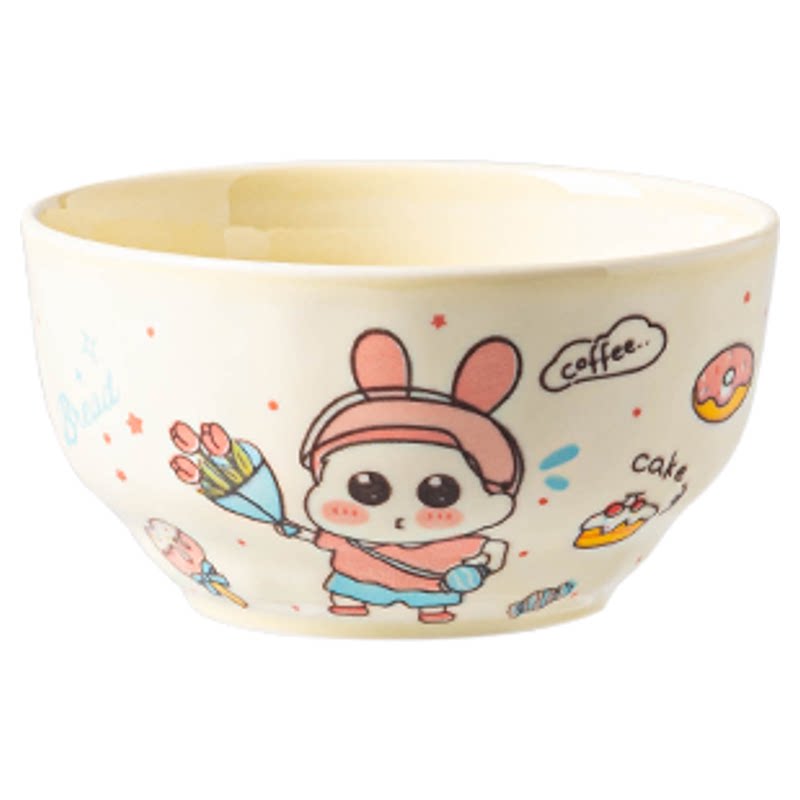 陶瓷卡通小新家用新款米饭碗