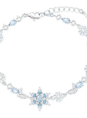 VIVIWELL碎星雪花冬日手链