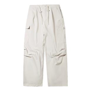 [迪丽热巴同款]骆驼伞兵快干裤户外工装裤阔腿裤高腰登山徒步裤女