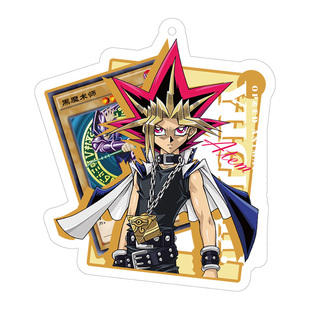 游戏王动漫同人周边暗游戏海马濑人不动游星城之内克也挂件钥匙扣