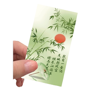 国风海报小贴纸diy手机壳后背保温水杯子迷你贴画装饰小图案手账手帐笔记本电脑不干胶粘贴学生创意个性帖子