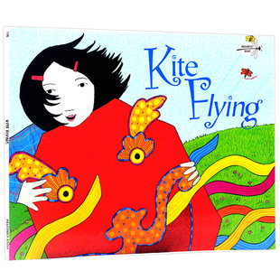 放风筝 英文原版绘本 Kite Flying 名家Grace Lin作品 吴敏兰推荐平装大开儿童启蒙图书故事书亲子共读性格习惯养成中国春节新年
