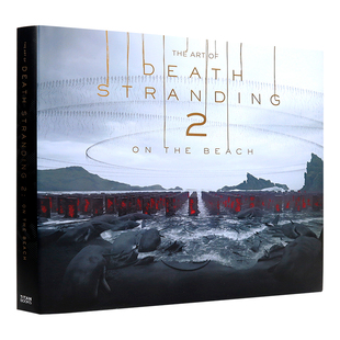 预售英文原版 死亡搁浅2 冥滩之上官方游戏艺术设定集 精装 The Art of Death Stranding 2: On the Beach 周边画册 小岛工作室