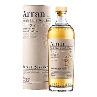 中酒网 艾伦Arran波本桶甄选单一麦芽700ml苏格兰威士忌进口洋酒