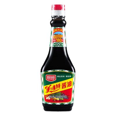 厨邦美味鲜特级酿造酱油生抽