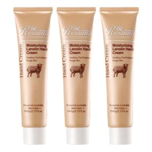 澳洲品牌新款诺珊娜绵羊油特润护手霜60g滋润补水防干裂女秋冬季