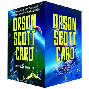 安德的游戏1-4册 英文原版小说The Ender Quartet Ender's Game电影原著 死者代言人 外星屠异 精神之子 星云奖雨果奖获奖小说