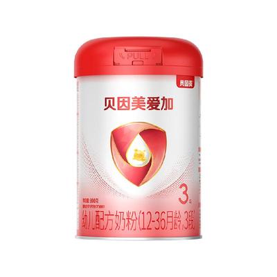 贝因美爱加3段幼儿配方奶粉单罐