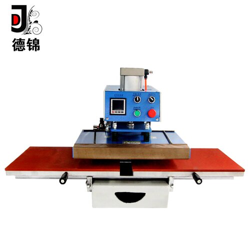 下滑式双工位烫钻机 高压烫画机热转印机半自动下滑烫画机