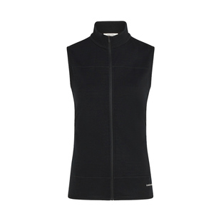 icebreaker可机洗美利奴羊毛女300 Realfleece加绒马甲户外徒步