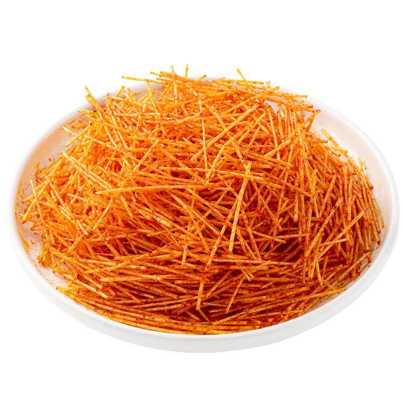 顾湘香辣丝辣条辣动力8090后儿时怀旧麻辣金丝条零食休闲