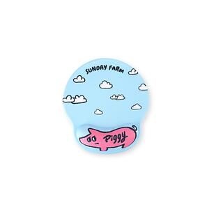 POP SUNDAY猪宝农场鼠标垫桌垫防滑护手腕手托护垫创意礼物生日