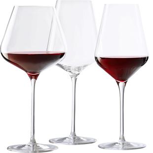 奥地利进口红酒杯套装家用水晶玻璃高脚杯波尔多葡萄酒杯香槟杯