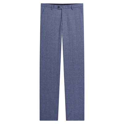 ZIOZIA春季微弹格子面料男士商务正装直筒西裤ZSP11107H