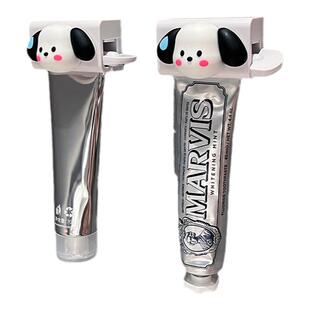 可爱懒人挤牙膏神器家用壁挂磁吸手动洗面奶牙膏挤压夹置物架挂墙