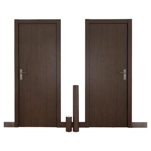 胡桃木纹贴纸自粘房门木门柜门桌面木板门框家具装饰翻新防水防潮