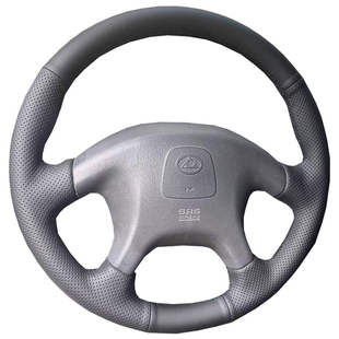 长丰猎豹6481/V33/黑金刚/飞腾奇兵菱智景逸方向盘套真皮手缝专用