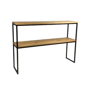 北欧简约入户玄关桌窄长条置物架沙发边几墙角小桌厨房隔板收纳架