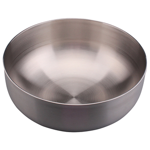 18/10不锈钢和面盆揉面发面盆304加厚家用圆形洗菜盆火锅盆大涮锅