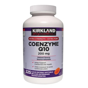 加拿大直邮 Kirkland可兰辅酶Q10软胶囊Coq10 200mg225粒