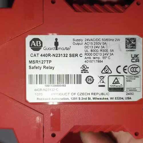 议价AB罗克韦尔 MSR127T 安全继电器 440R-N23132
