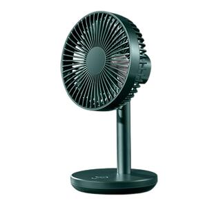 索伯 小风扇USB可充电风扇迷你风扇静音学生宿舍办公室自动摇头