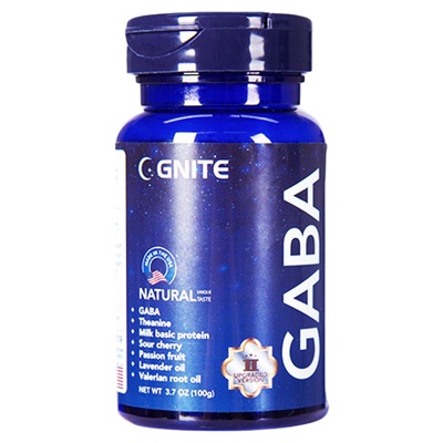 GNITE美国进口晚安非褪黑素助眠安睡片官方氨基丁酸gaba睡眠软糖
