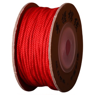 编手链专用绳半成品手搓棉线文玩线绳耐磨彩绳diy手工编织绳手绳