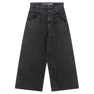 niko and ... NKJ牛仔裤女2026春季新款高腰棉质阔腿裤497777