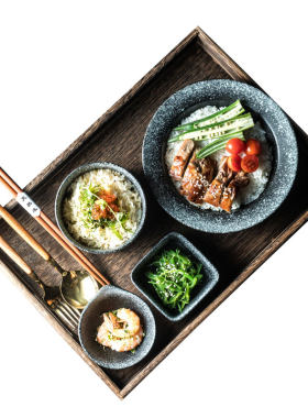 慕一琳一人食套餐家用陶瓷餐具