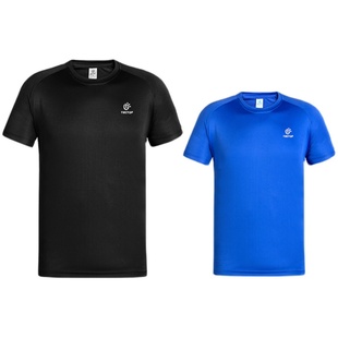 探拓户外运动速干短袖T恤男女夏季透气基础宽松跑步健身快干上衣