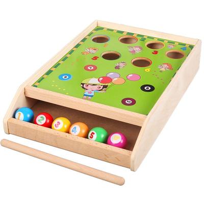 儿童迷你桌面台球早教益智玩具