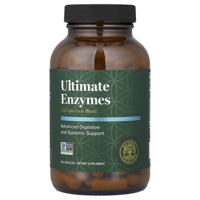 Global Healing,Ultimate Enzymes, 120 Capsules