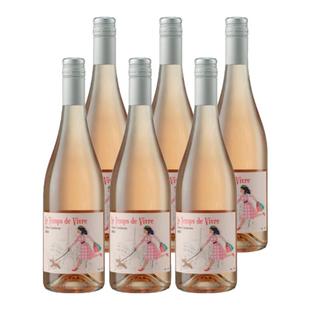 盒马酩品 萄滋滋半甜桃红葡萄酒 750ml*6瓶 法国进口