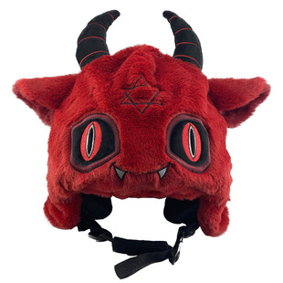 滑雪头盔帽套单双板电瓶车头盔罩男女儿童可爱耳朵装饰baby同款