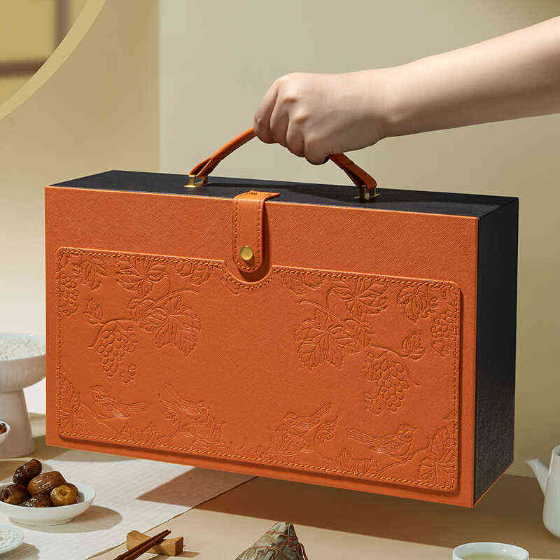 红酒包装礼盒龙年新款高档红酒盒通用红酒盒皮盒葡萄酒包装盒子