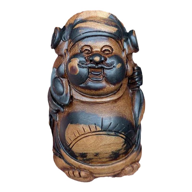财神神木阁保真天然海柳文玩吊坠