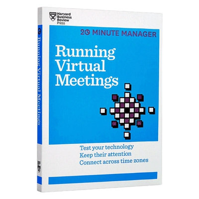 英文原版 Running Virtual Meetings HBR 20-Minute Manager Series 虚拟会议 HBR 20分钟经理系列 英文版 进口英语原版书籍