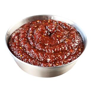 西塔韩式辣酱蟹酱生拌花蟹酱炒鱿鱼章鱼酱海鲜风味辣酱调味酱商用