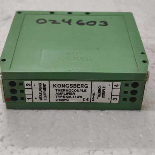 Kongsberg Thermocouple Amplifier Type GA-110/A 0-600 C