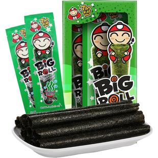 【陈哲远代言】泰国老板仔海苔原味香脆海苔卷即食海苔儿童宝宝零