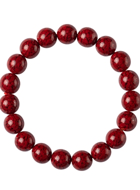 本命年朱砂转运手串情侣饰品